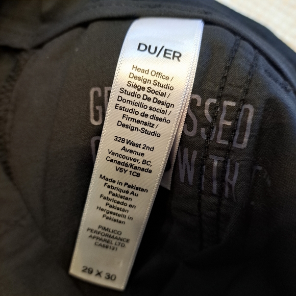 DUER Women's Straight Leg Trouser - Picture 8 of 8